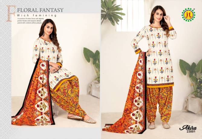 Jt Akira 23 Casual Daily Wear Cotton Printed Dress Material Collection